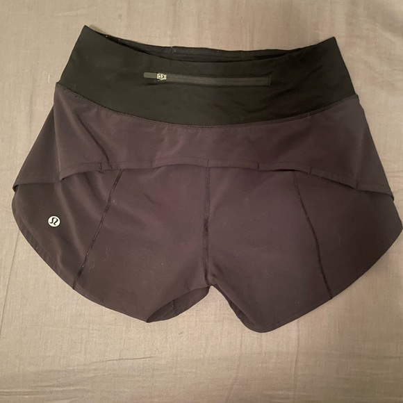 lululemon speed up size 2 BLACK - Picture 4 of 5